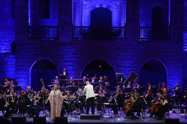 Anna Netrebko at Beiteddine Festival